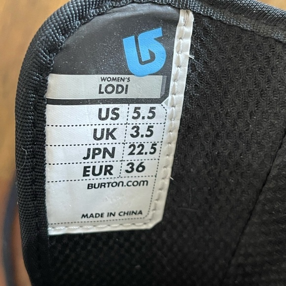 Burton Lodi snowboarding boots polka dot black and white - Picture 6 of 6